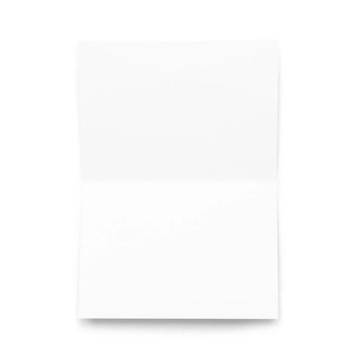 Dla mojej babci Polish grandmother birthday Greeting card, elegant floral design with envelope included by La Vie Bien