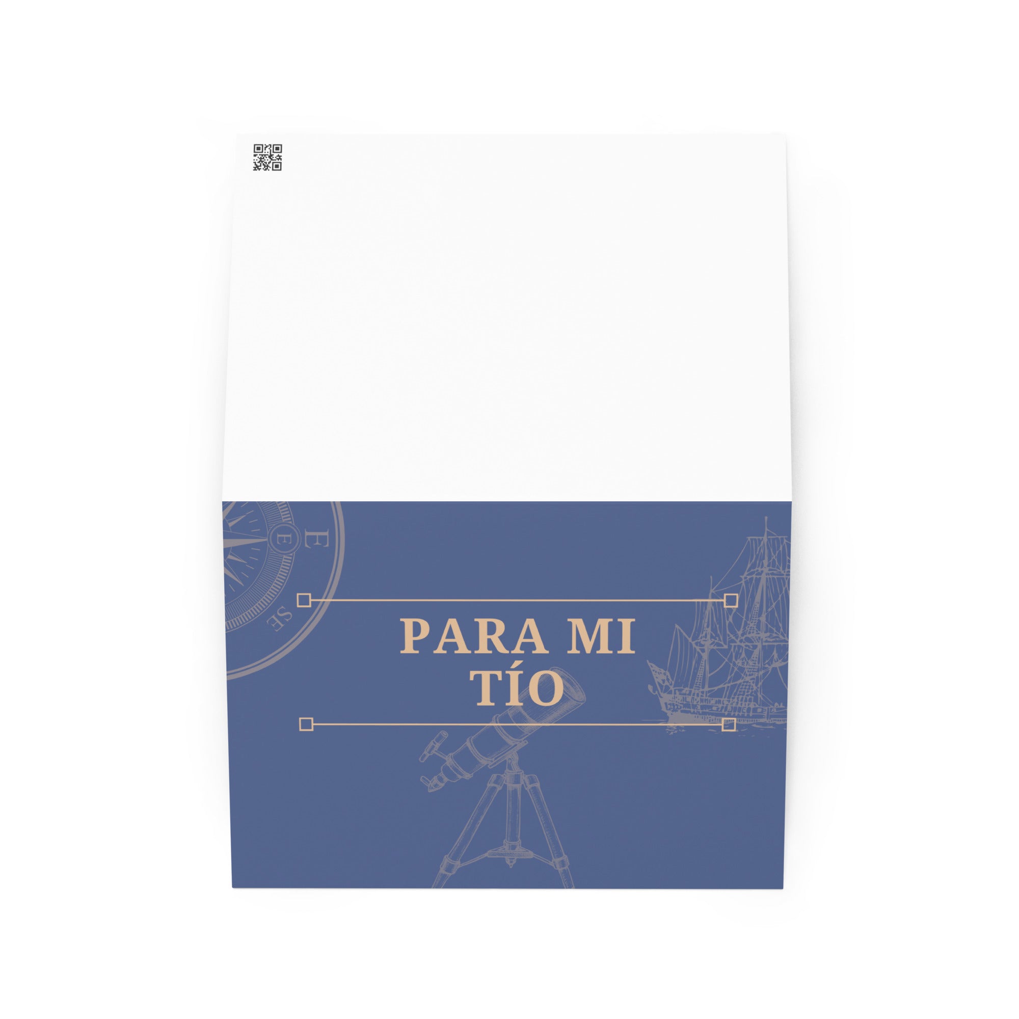 Para mi tío (for my uncle) Greeting card