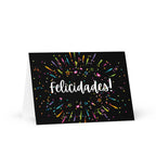 Felicidades Greeting card by La Vie Bien