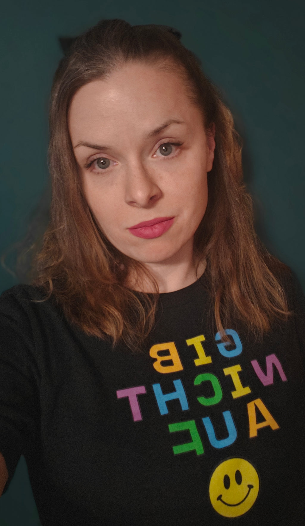 Gib nicht auf (don't give up) Unisex t-shirt