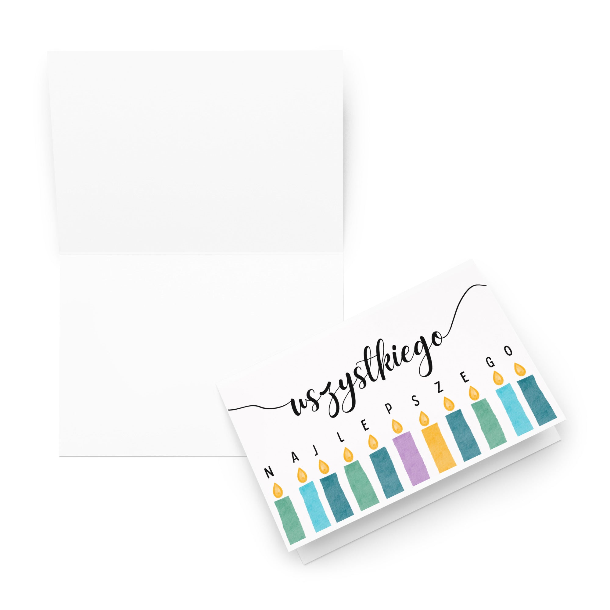 Wszystkiego Najlepszego birthday Greeting card