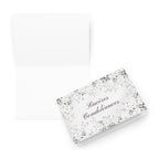 Sincères condoléances sympathy card by La Vie Bien