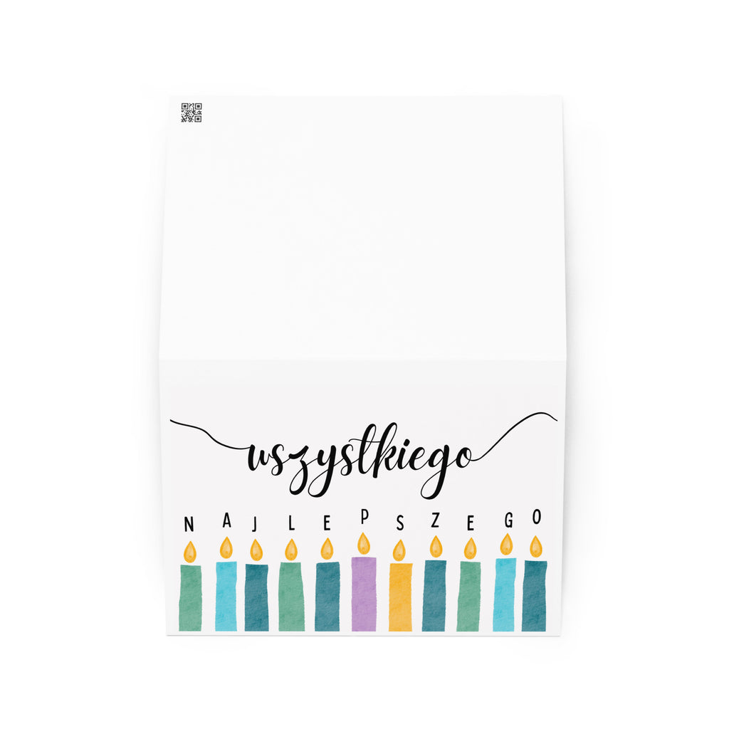 Wszystkiego Najlepszego birthday Greeting card