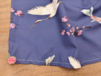 Cranes, Koi and Cherry Blossoms Women's Off The Shoulder Top "Sakura Dreams" - For summer date nights