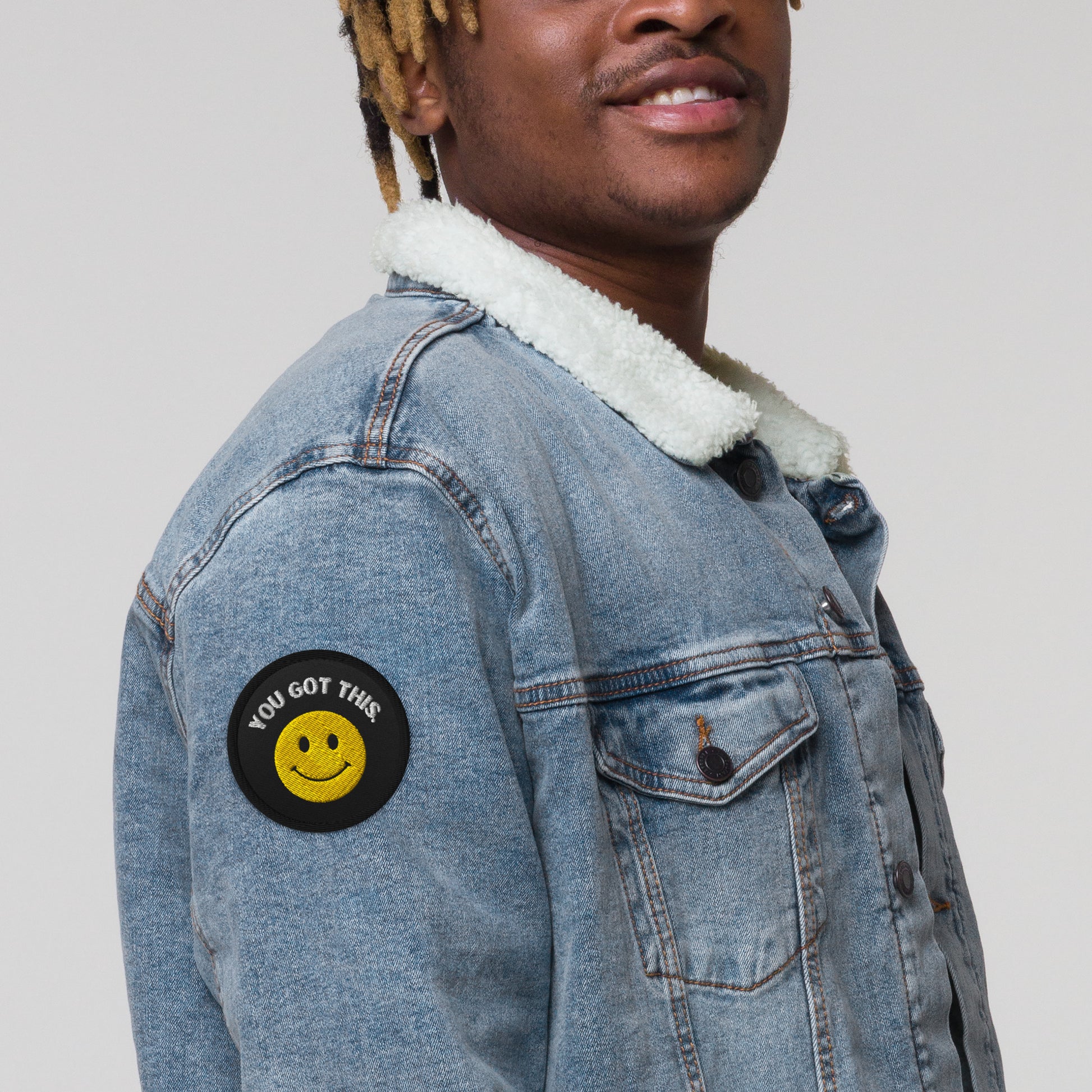 You got this. Embroidered patch