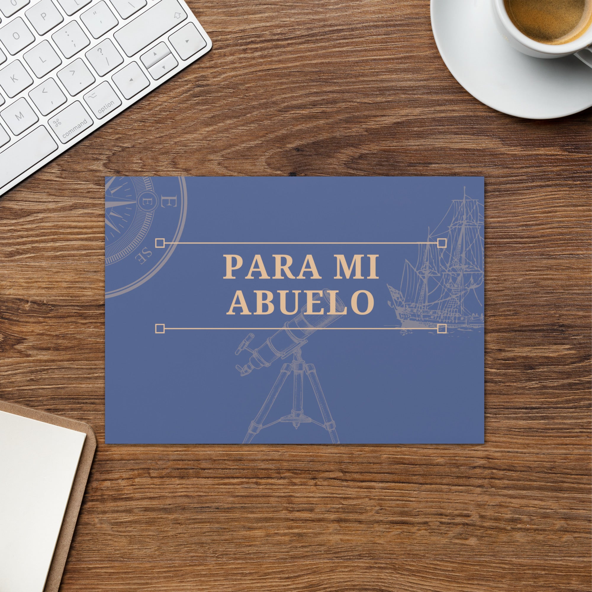 Para mi abuelo Greeting card