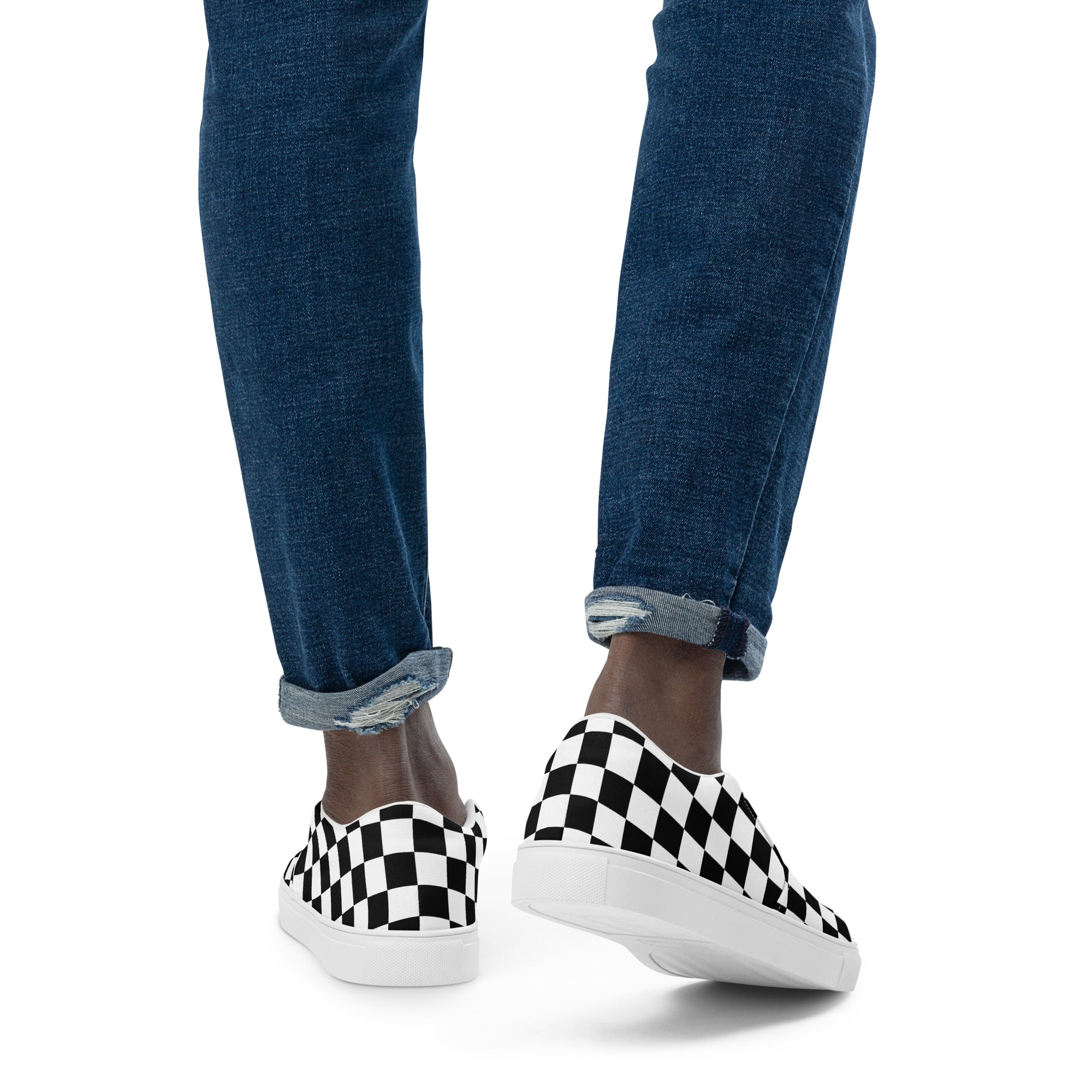 Men’s slip - on canvas shoes