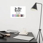 In this house, we value DIVERSITY Poster by La Vie Bien