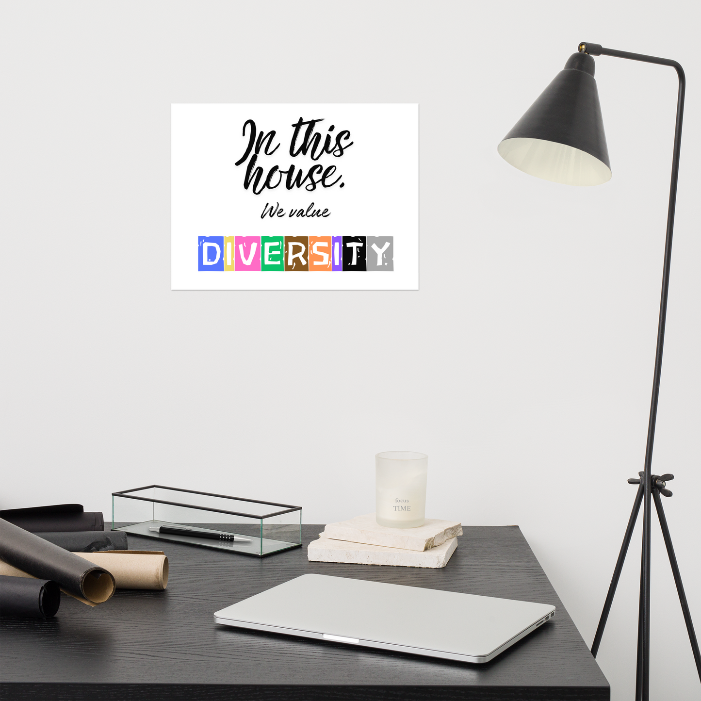 In this house, we value DIVERSITY Poster