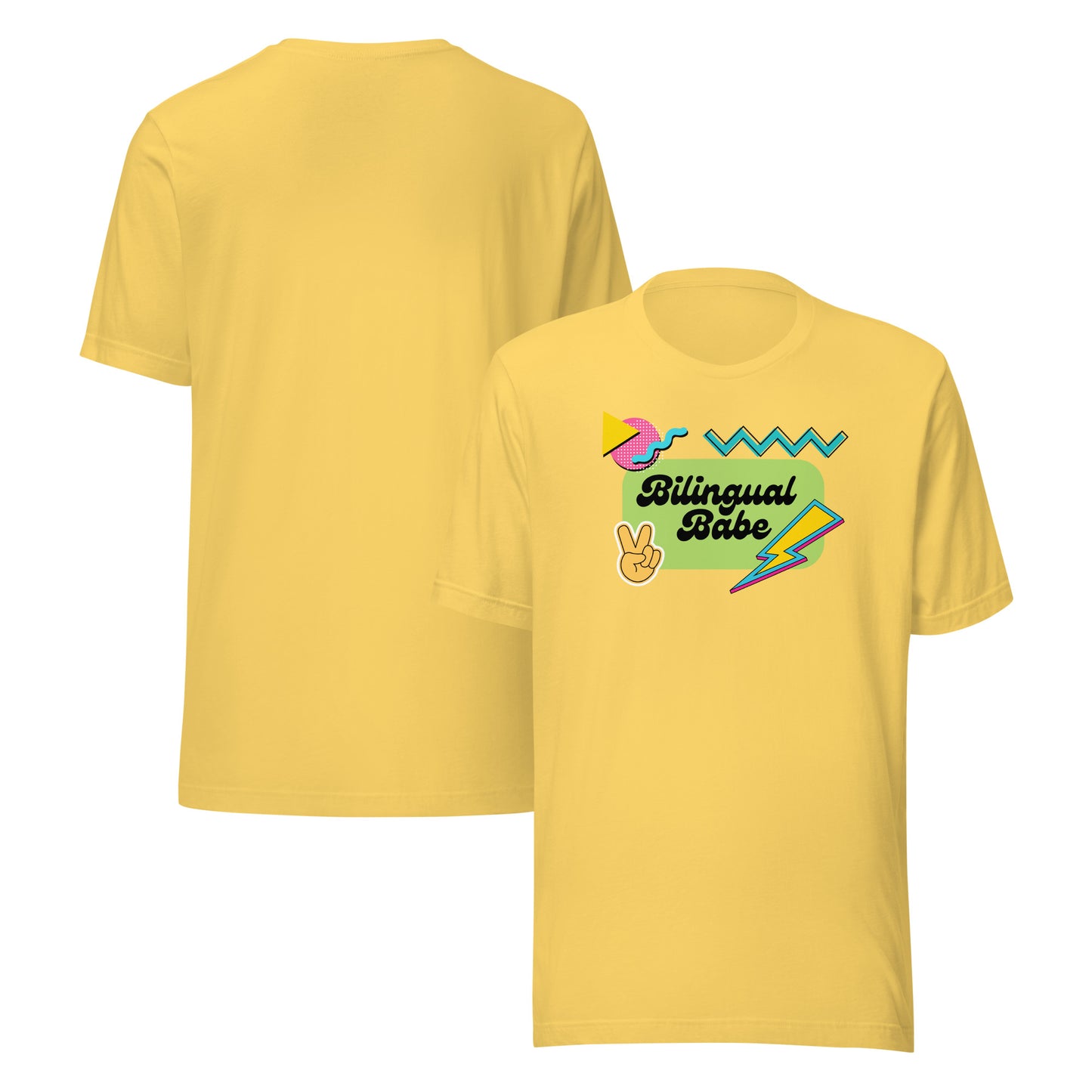 Bilingual Babe Unisex t-shirt