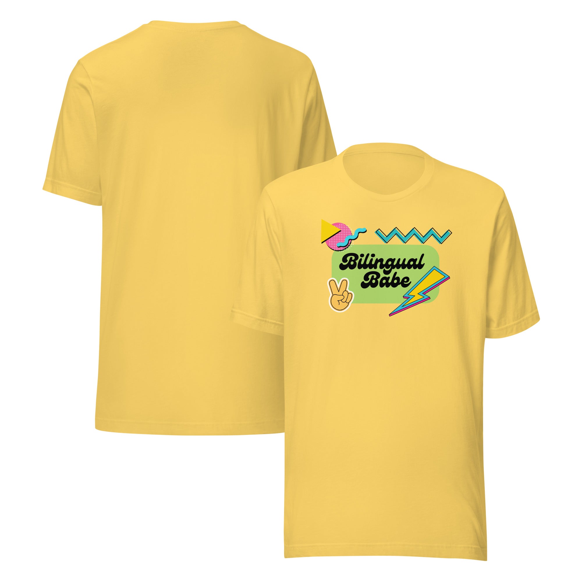 Bilingual Babe Unisex t-shirt