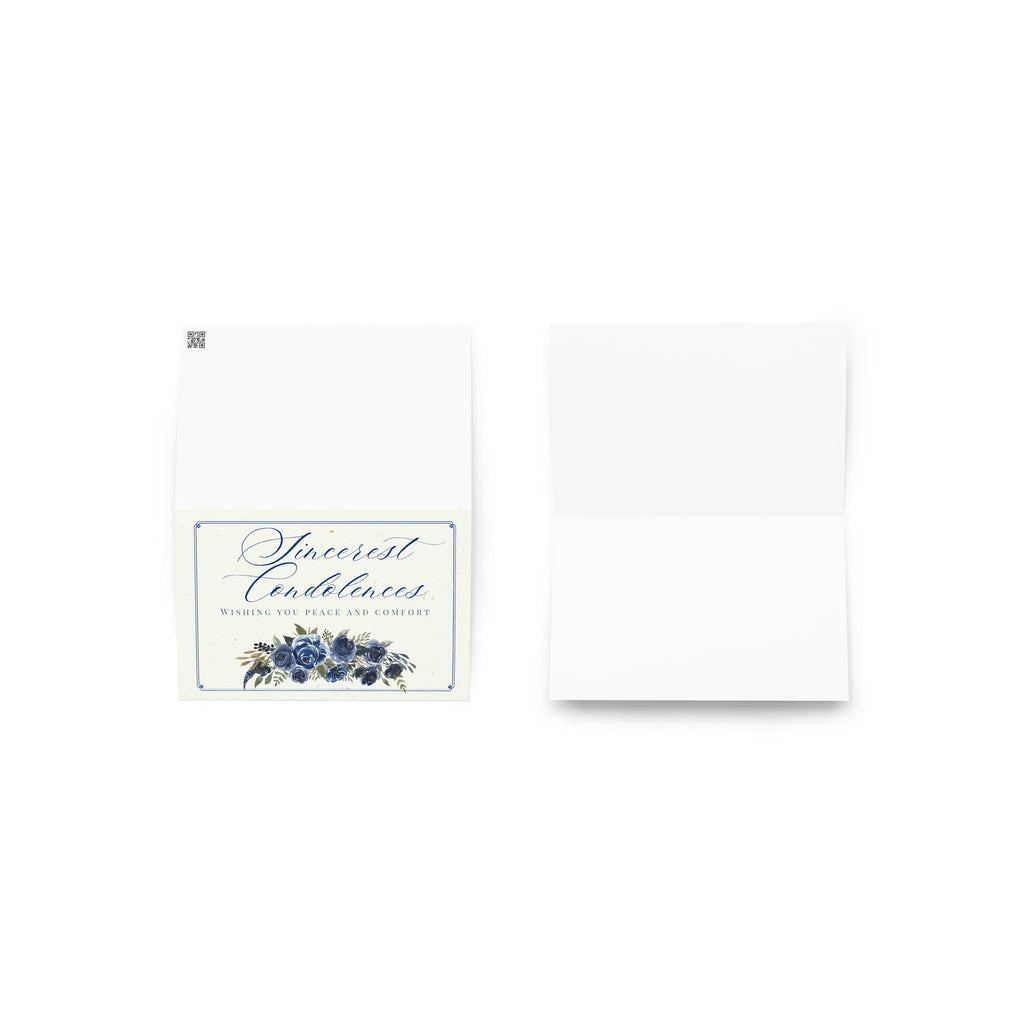 Sincerest Condolences Greeting card