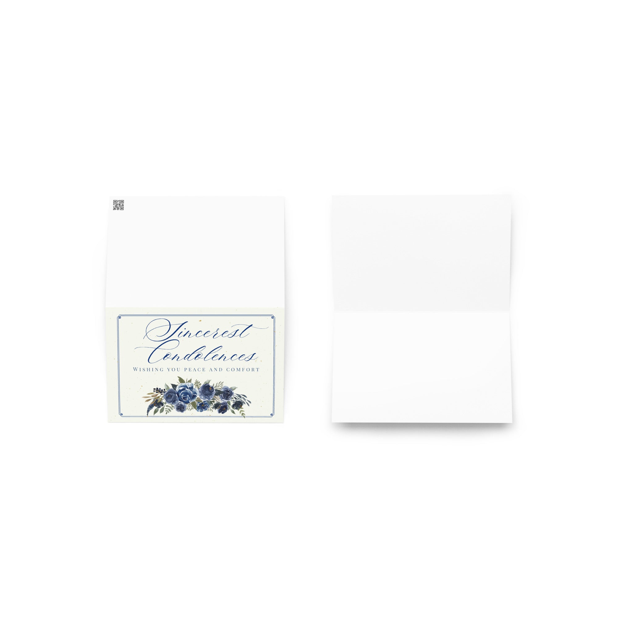 Sincerest Condolences Greeting card