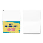 Gute besserung Greeting card by La Vie Bien