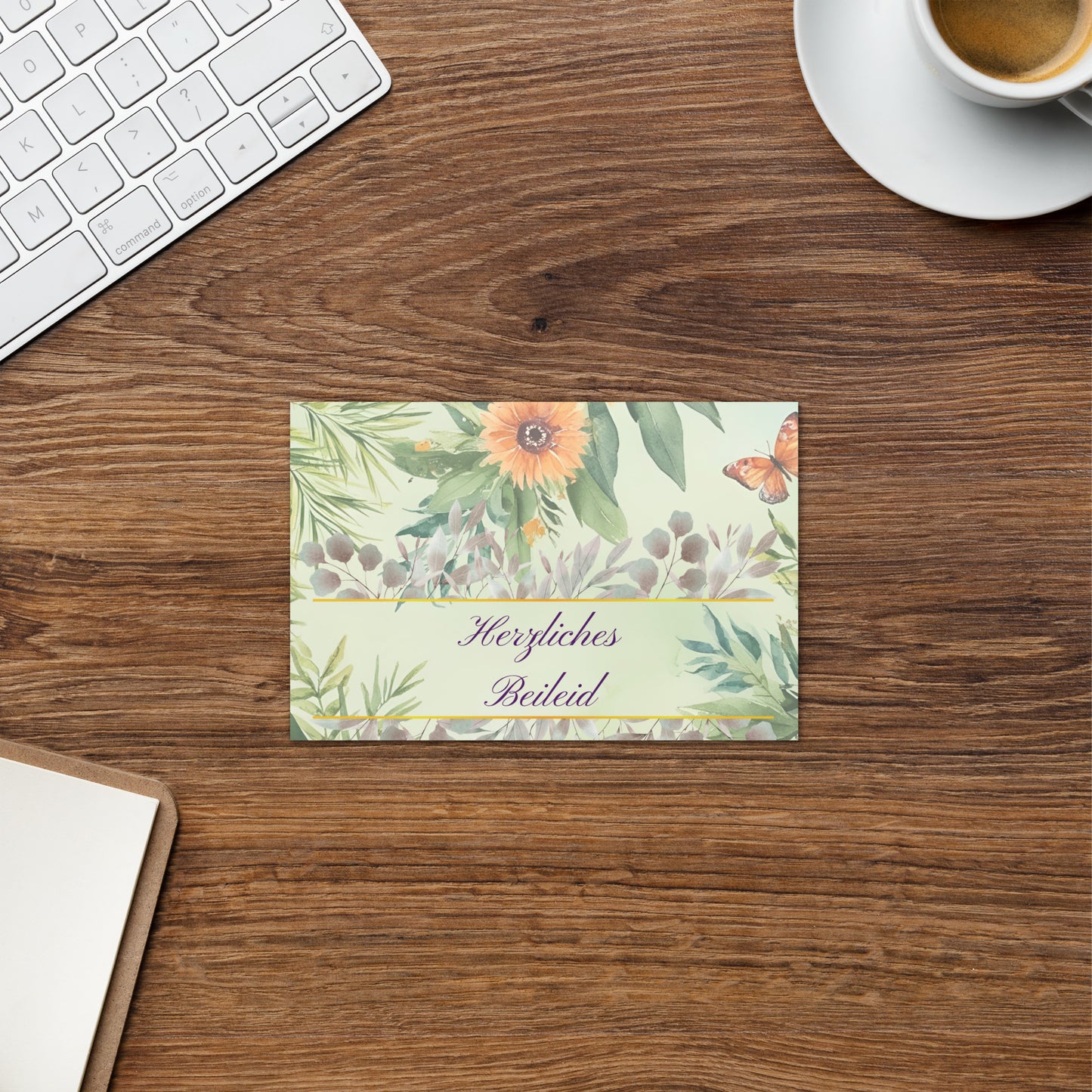 Herzliches Beileid sympathy card