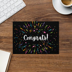 Congrats Greeting card by La Vie Bien