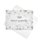 With deepest sympathy Greeting card by La Vie Bien