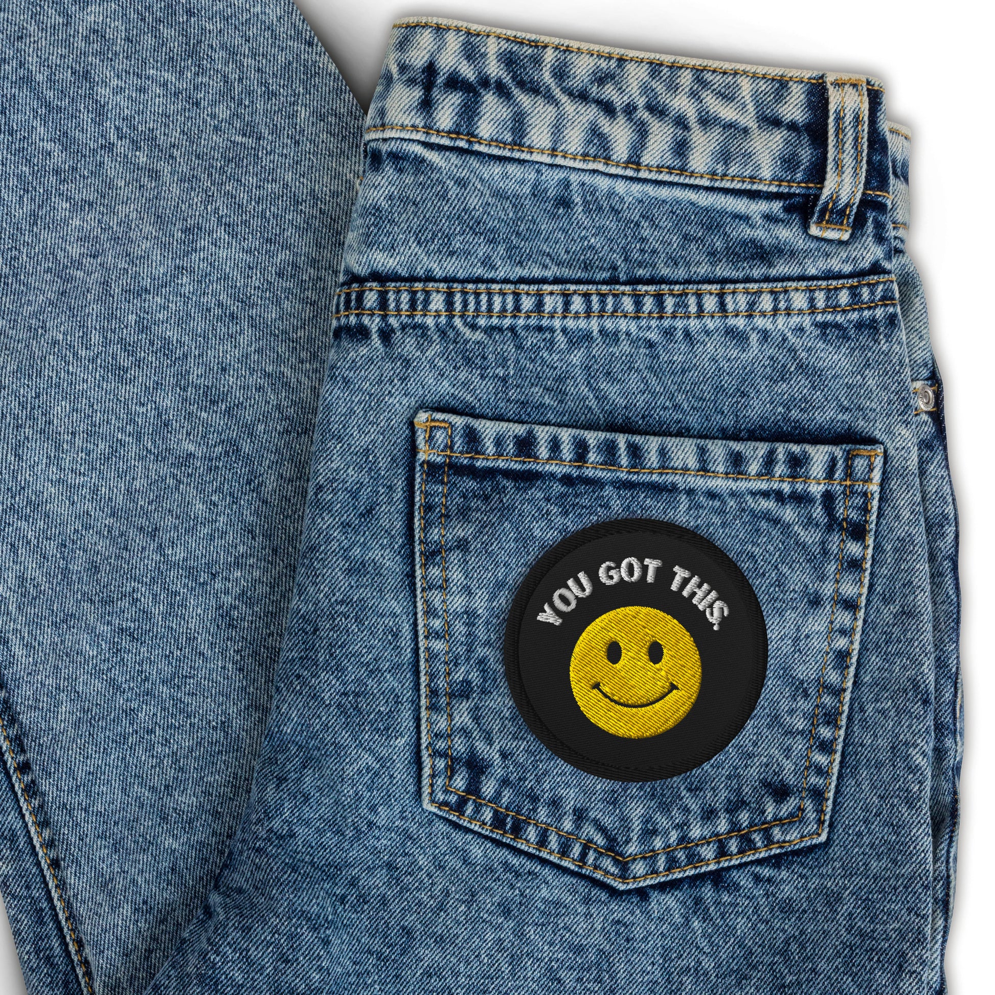 You got this. Embroidered patch