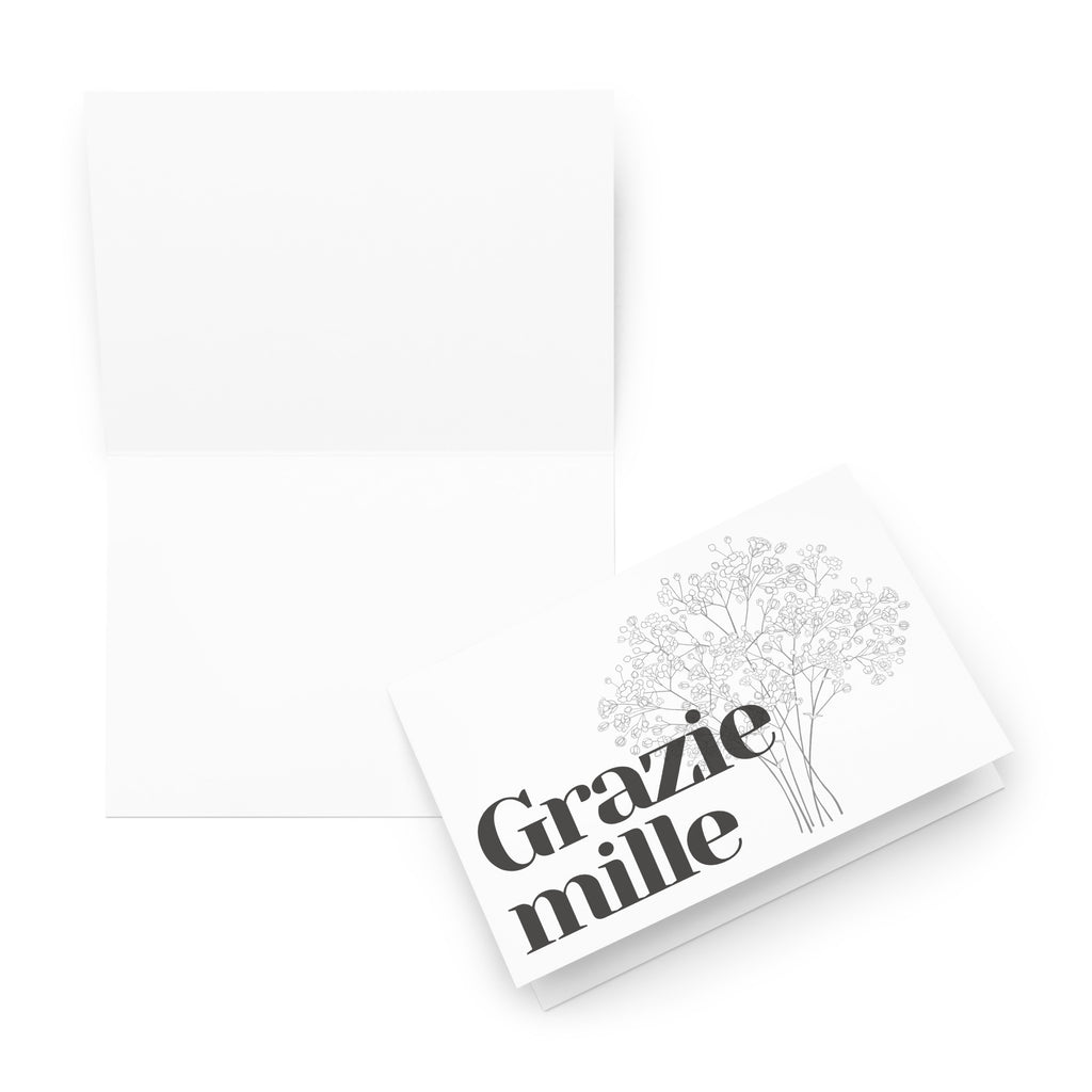 Grazie mille Greeting card