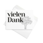 Vielen Dank German thank you Greeting card by La Vie Bien