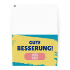 Gute besserung Greeting card by La Vie Bien