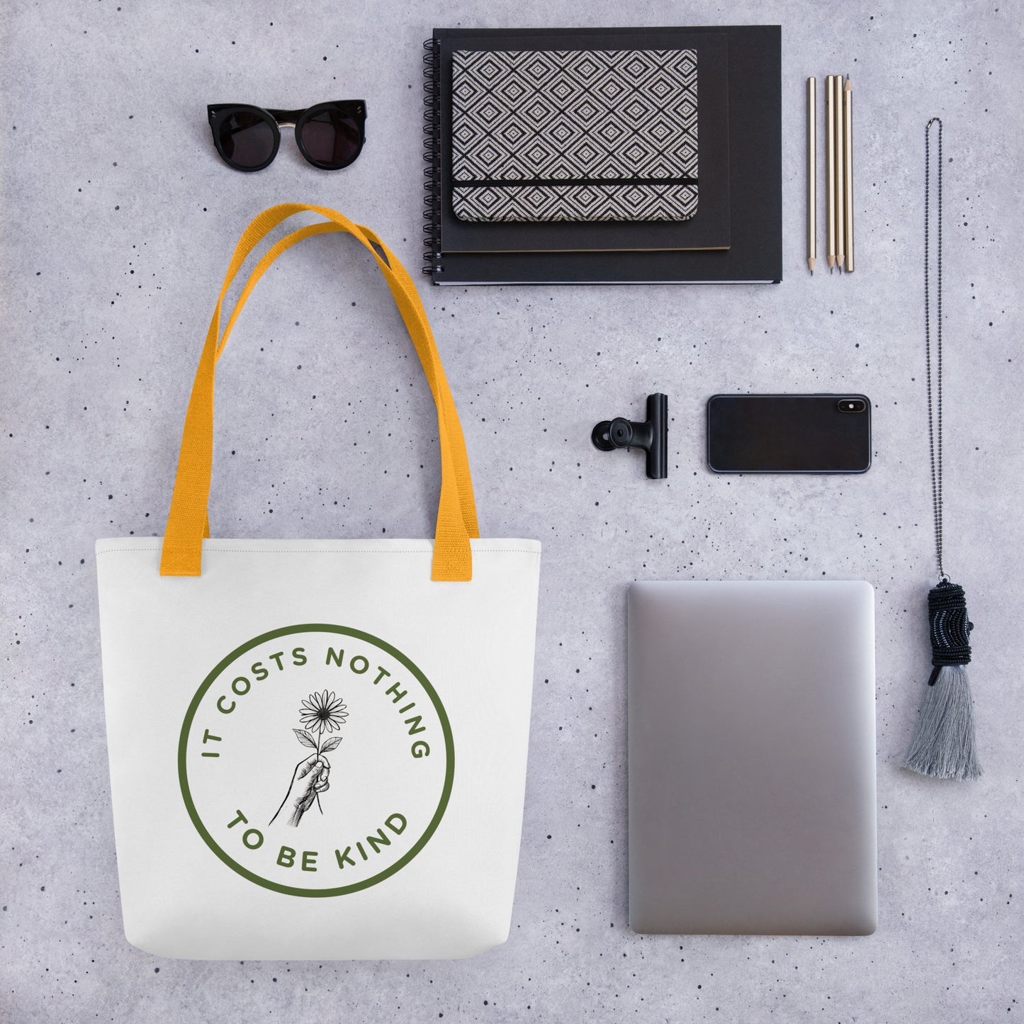 It costs nothing to be kind tote bag