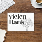 Vielen Dank German thank you Greeting card by La Vie Bien