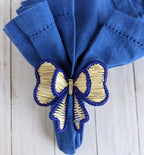 Bow Tie Handwoven Iraca Napkin Ring by MacondoForever