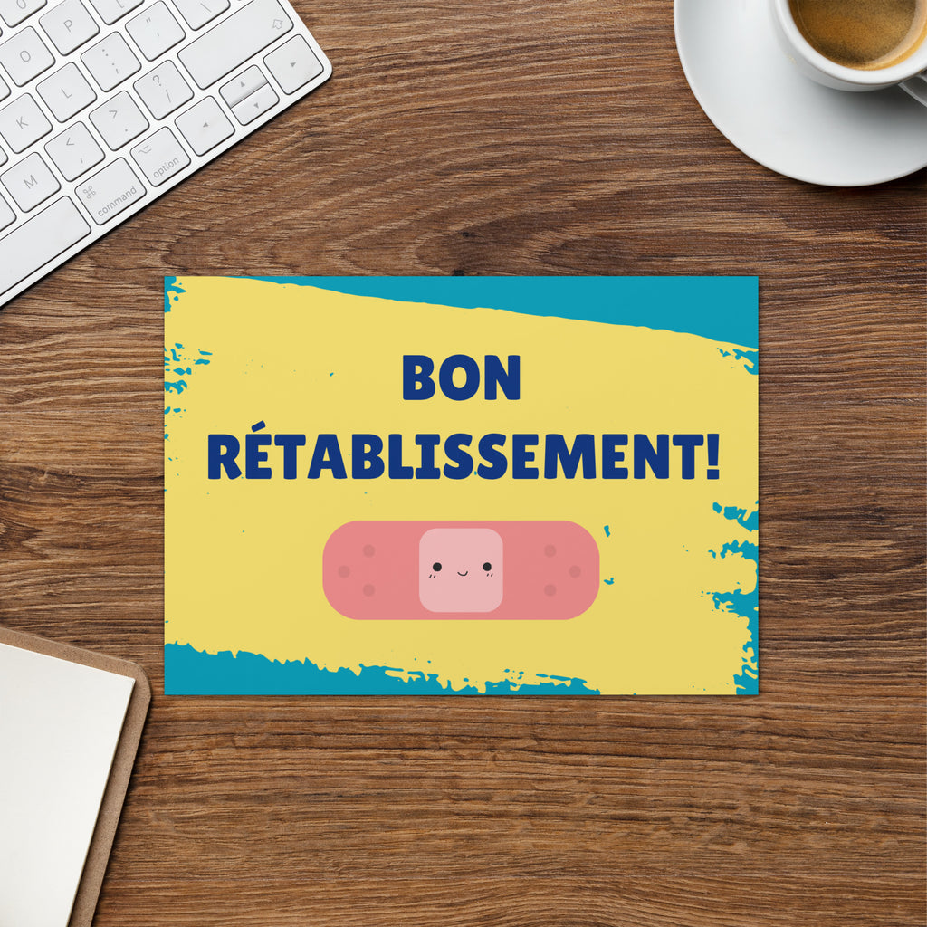 Bon rétablissement Greeting card