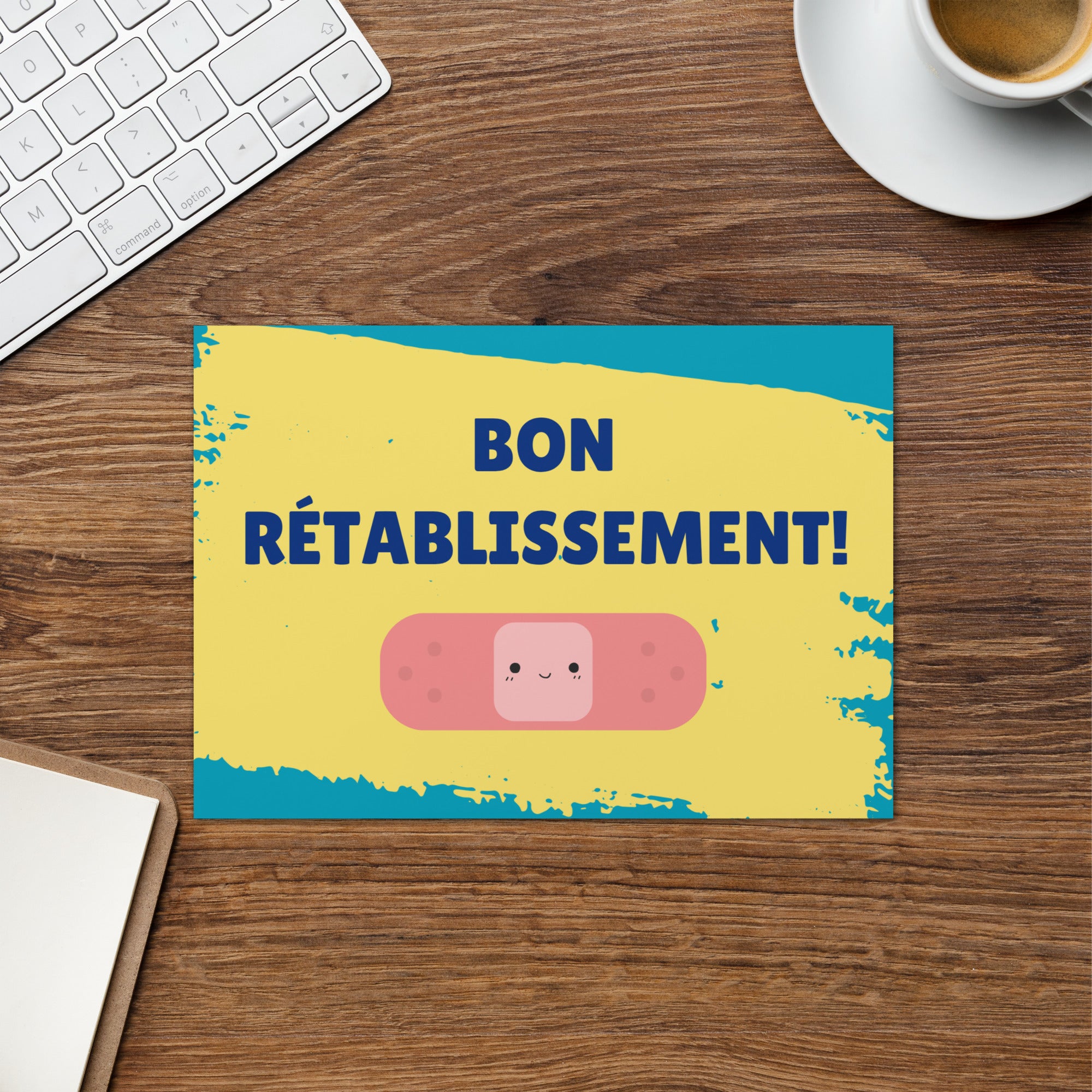 Bon rétablissement Greeting card