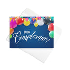 Buon Compleanno Greeting card by La Vie Bien