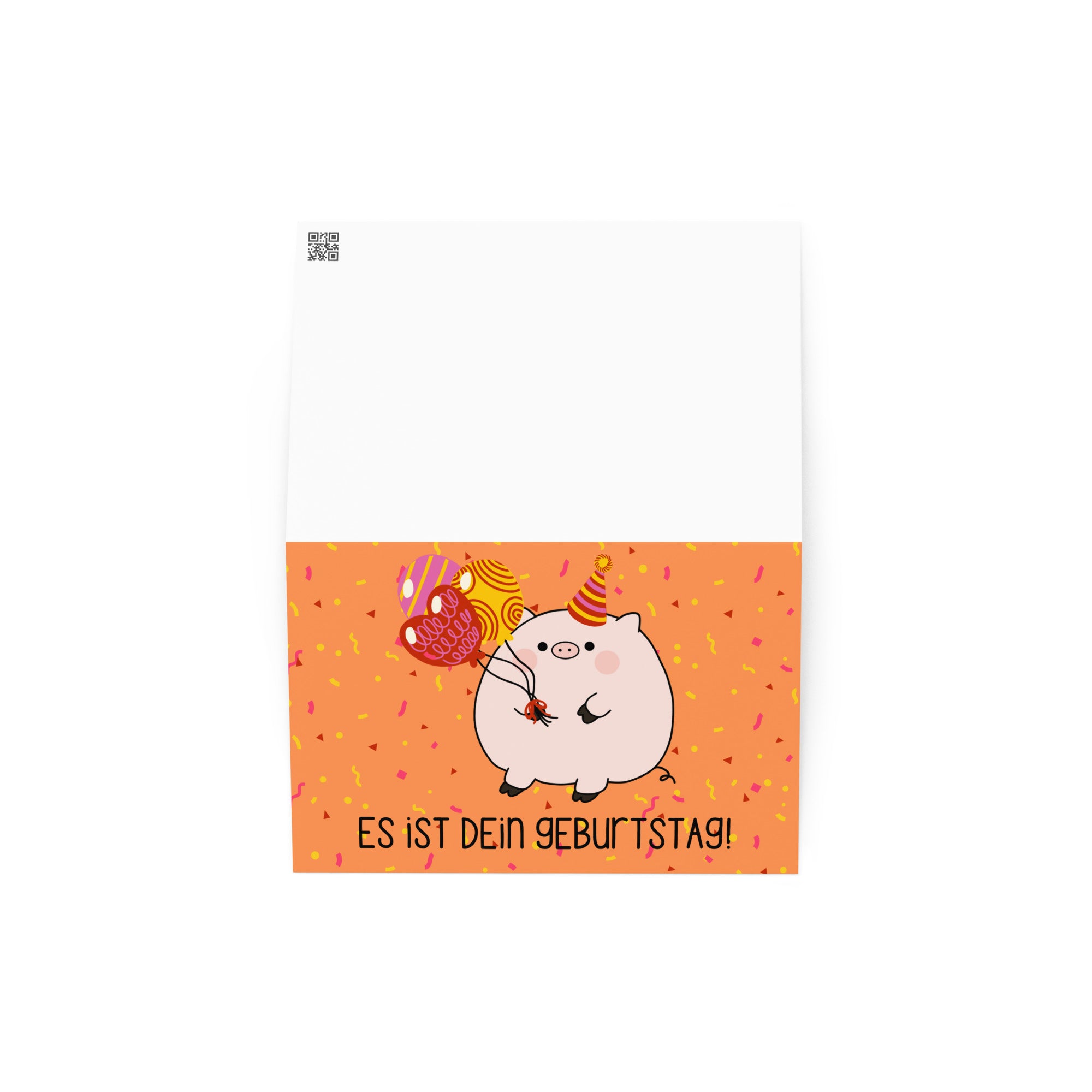 Es ist dein geburtstag ! Piggy birthday Greeting card