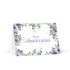 Buon anniversario Greeting card by La Vie Bien