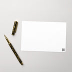 Sincères condoléances sympathy card by La Vie Bien