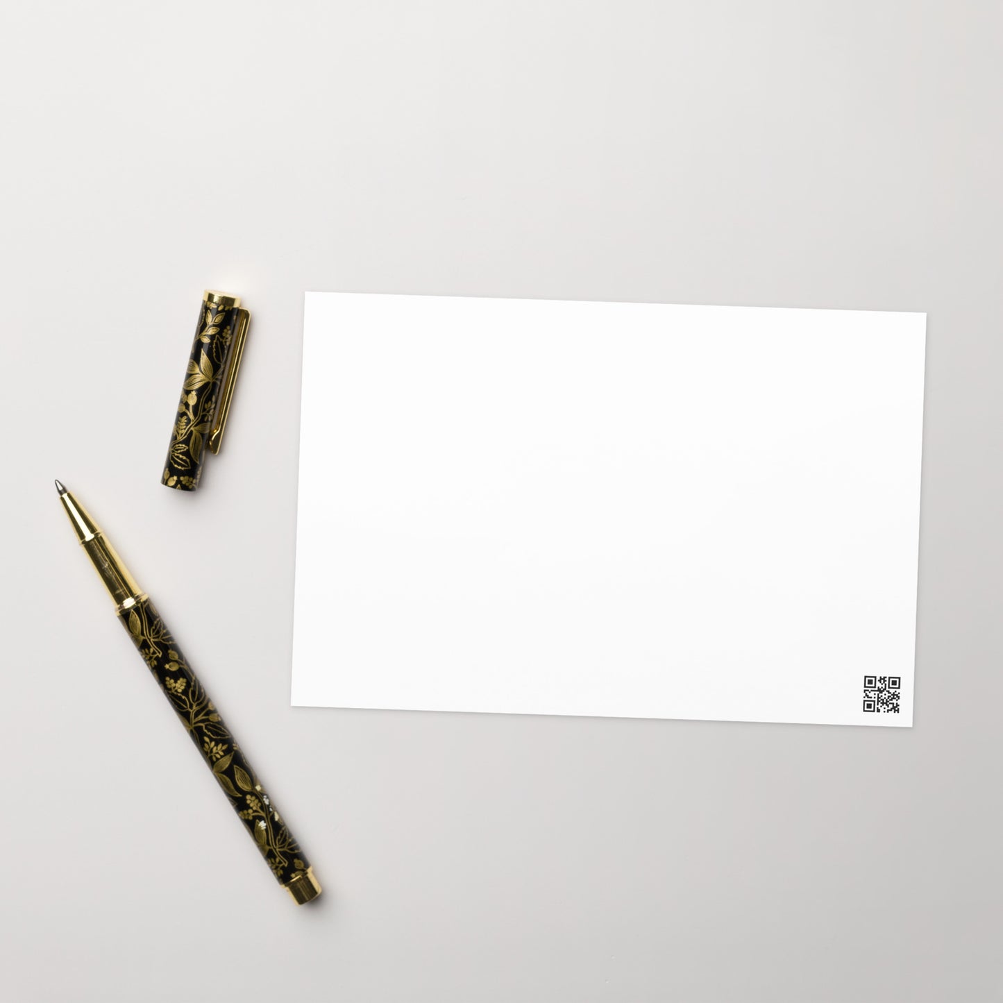 Sincères condoléances sympathy card