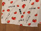 Japanese いちご strawberry Split Thigh Midi Bodycon Dress