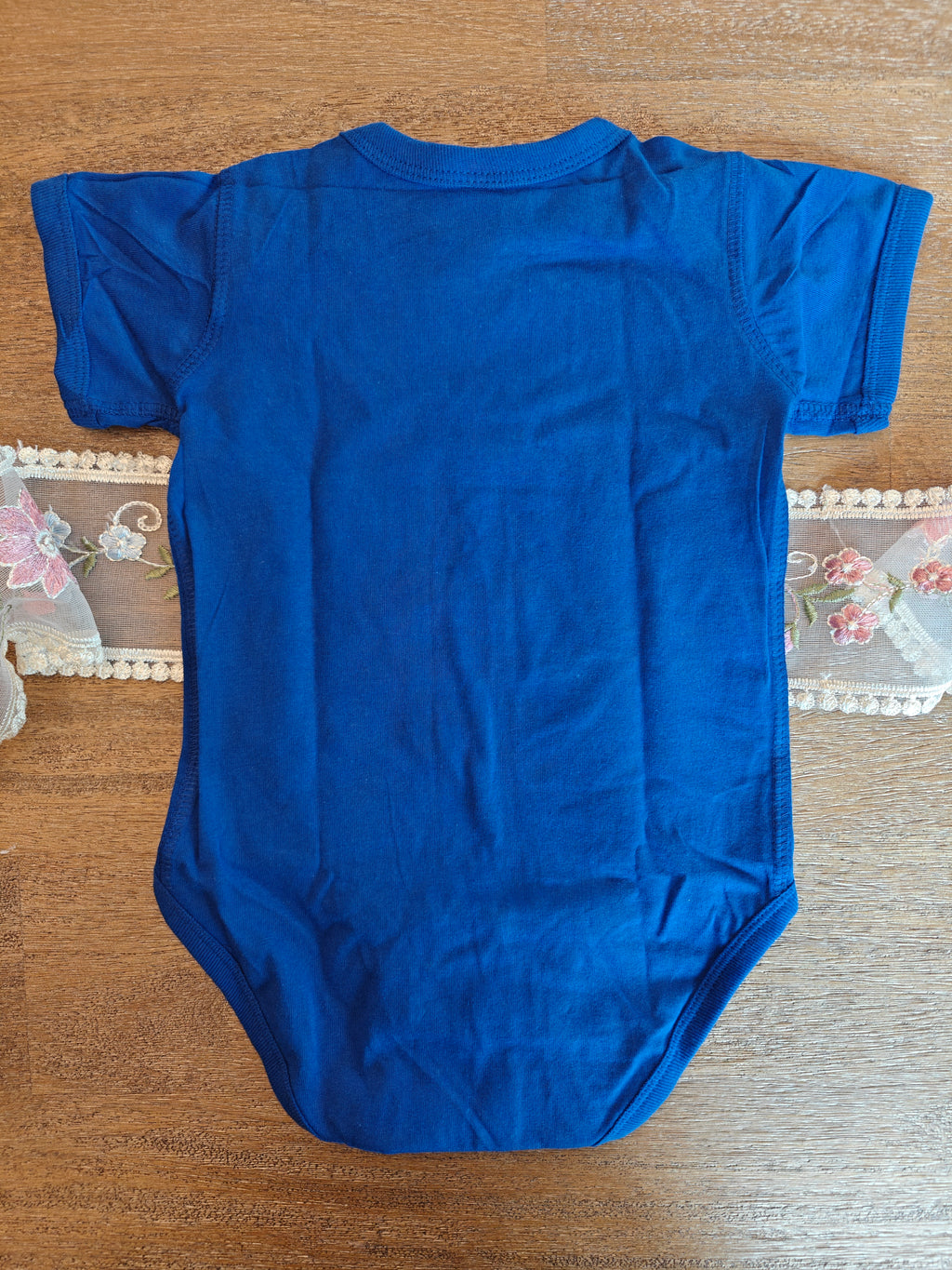 नन्हा (Nanha) 'little one' Hindi embroidered Baby jersey bodysuit, gift ideas for Hindu baby shower