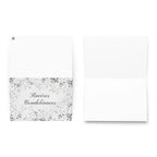 Sincères condoléances sympathy card by La Vie Bien