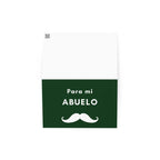 Para mi abuelo moustache Greeting card by La Vie Bien