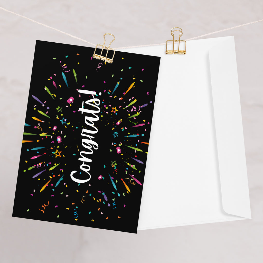 Congrats Greeting card
