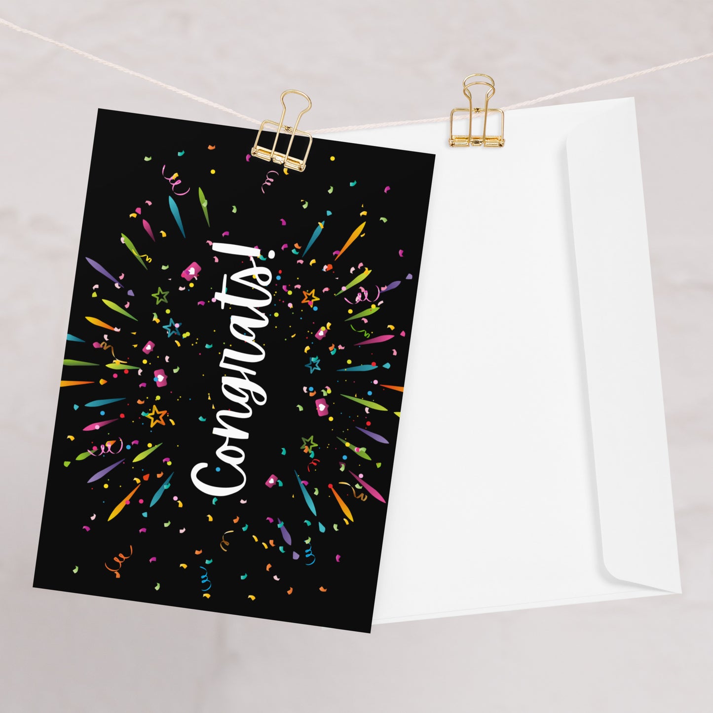 Congrats Greeting card