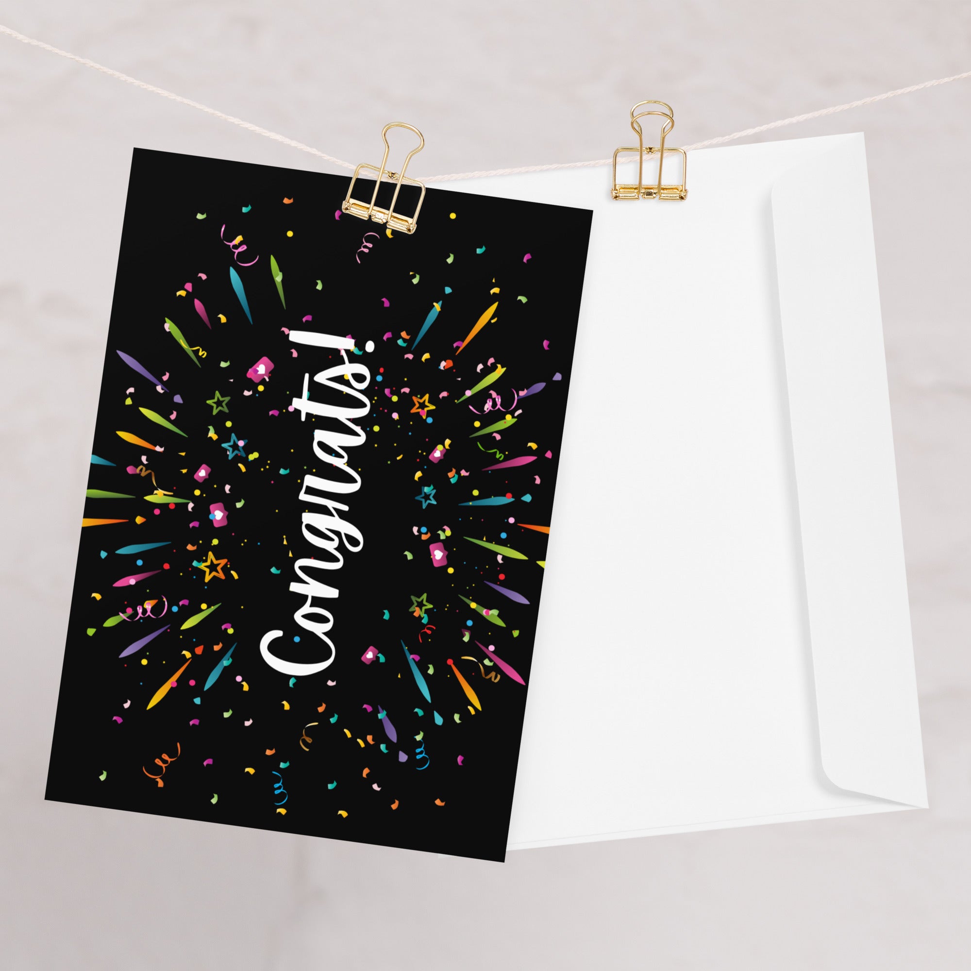 Congrats Greeting card