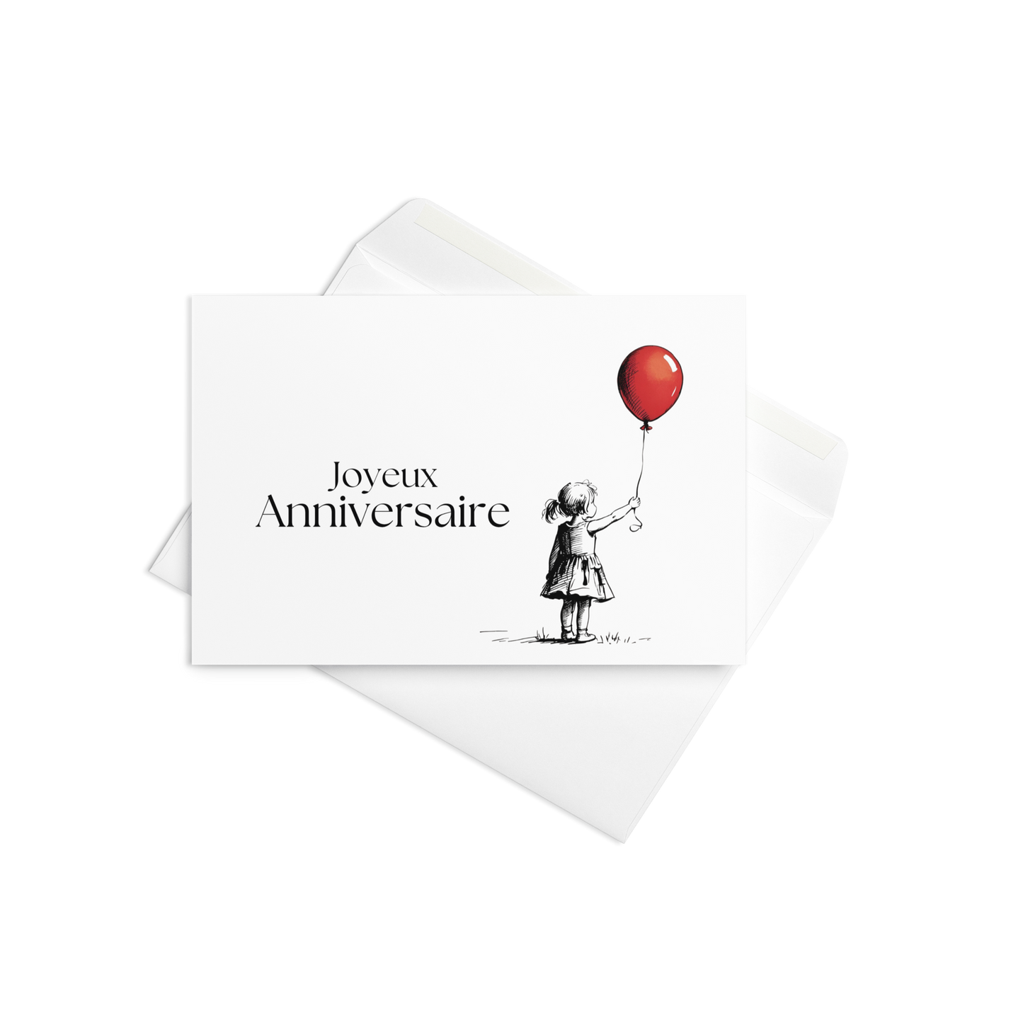 Joyeux anniversaire Greeting card
