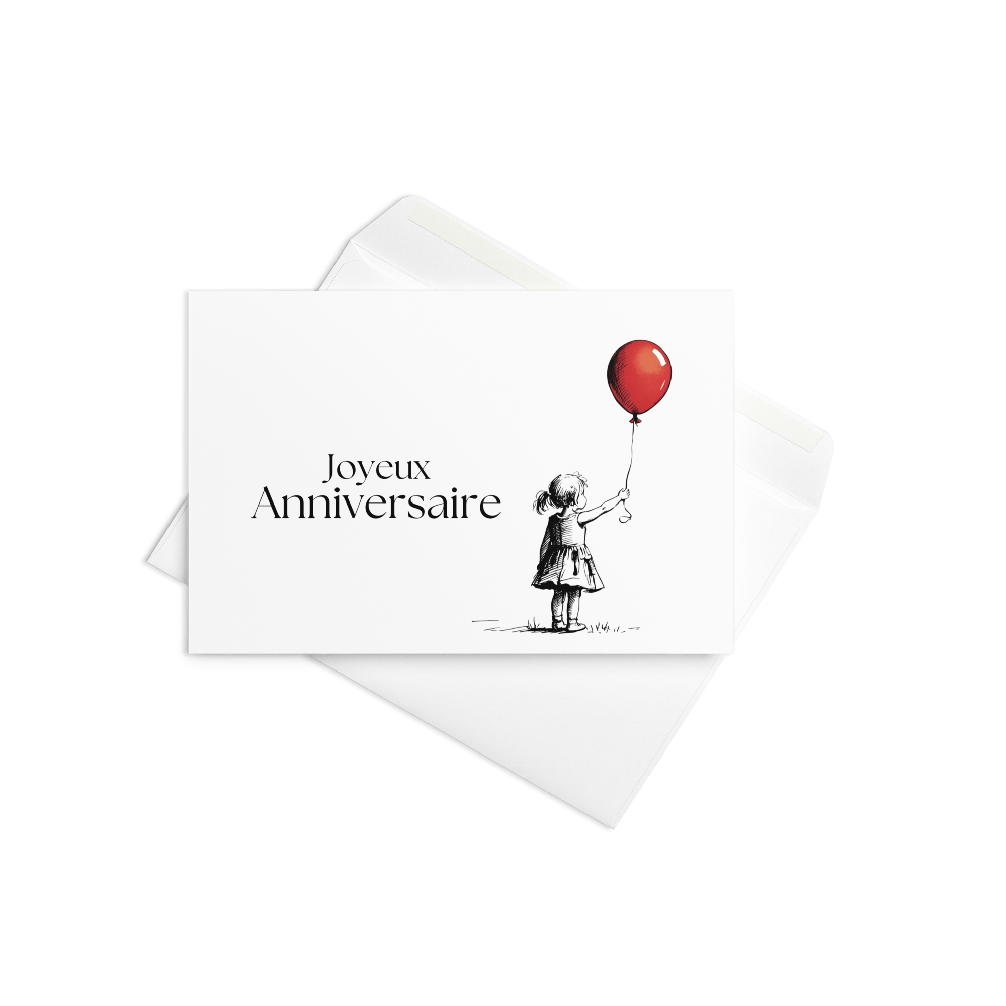 Joyeux anniversaire Greeting card
