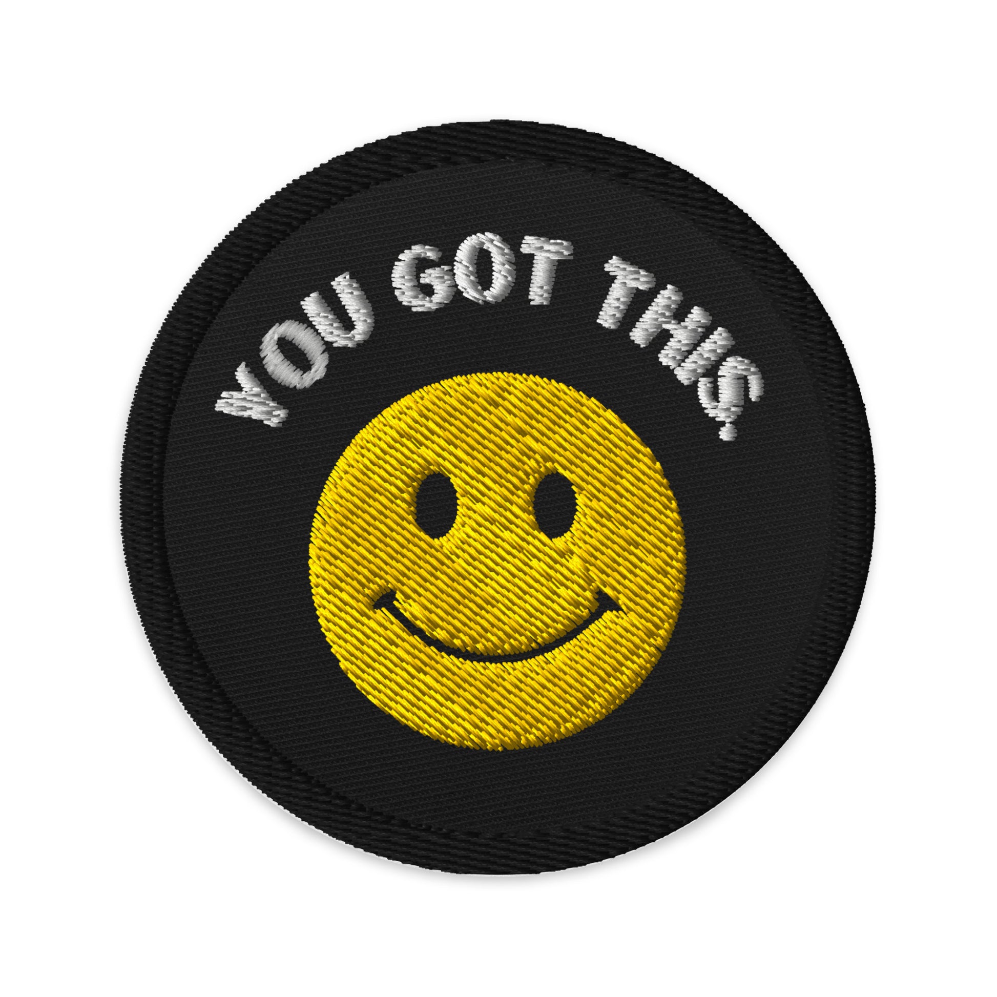You got this. Embroidered patch