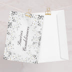 Sincères condoléances sympathy card by La Vie Bien