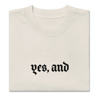 Yes, and Oversized faded t-shirt by La Vie Bien