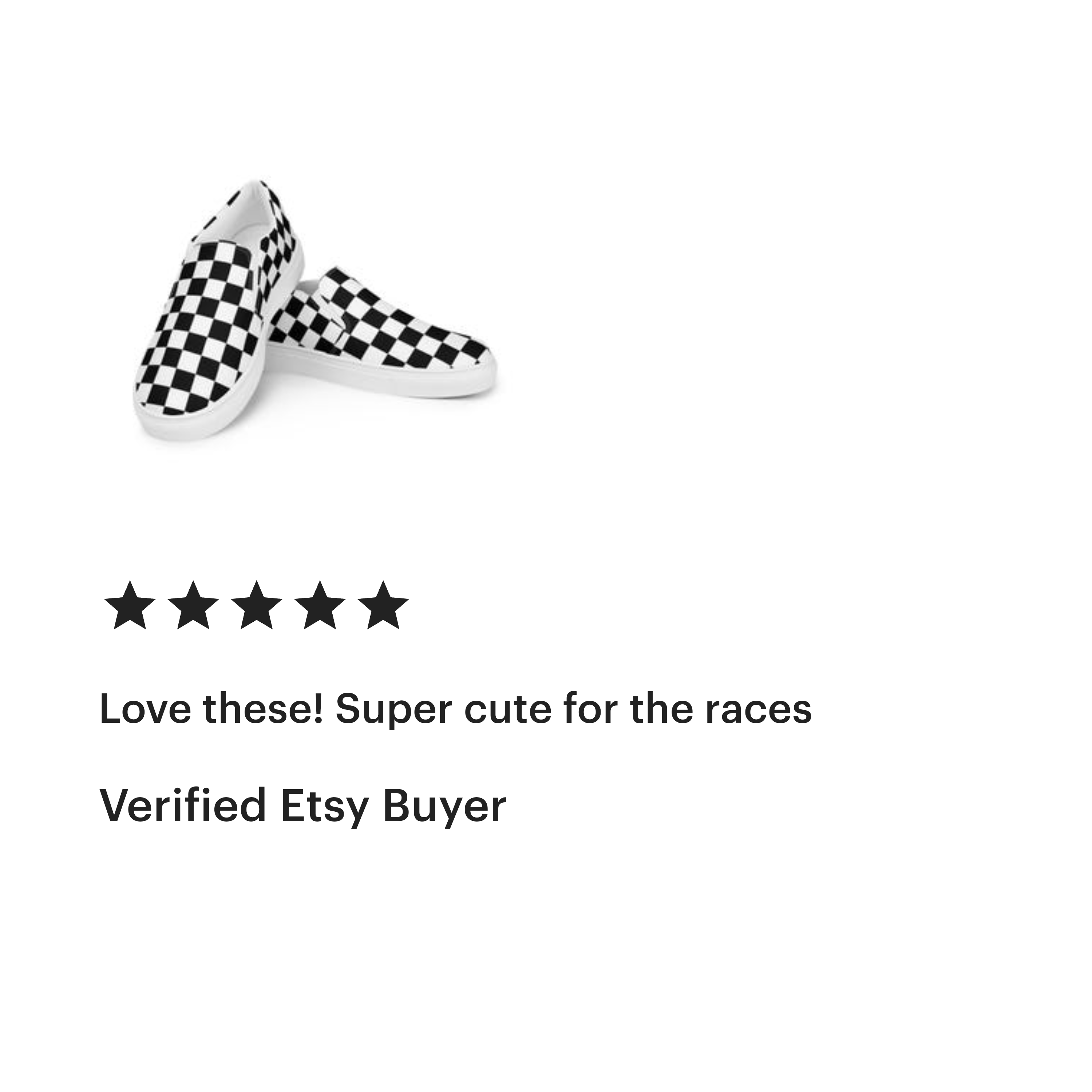 Men’s checkered black and white slip-on canvas shoes