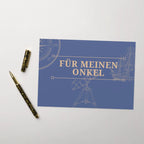 Für meinen onkel Greeting card by La Vie Bien