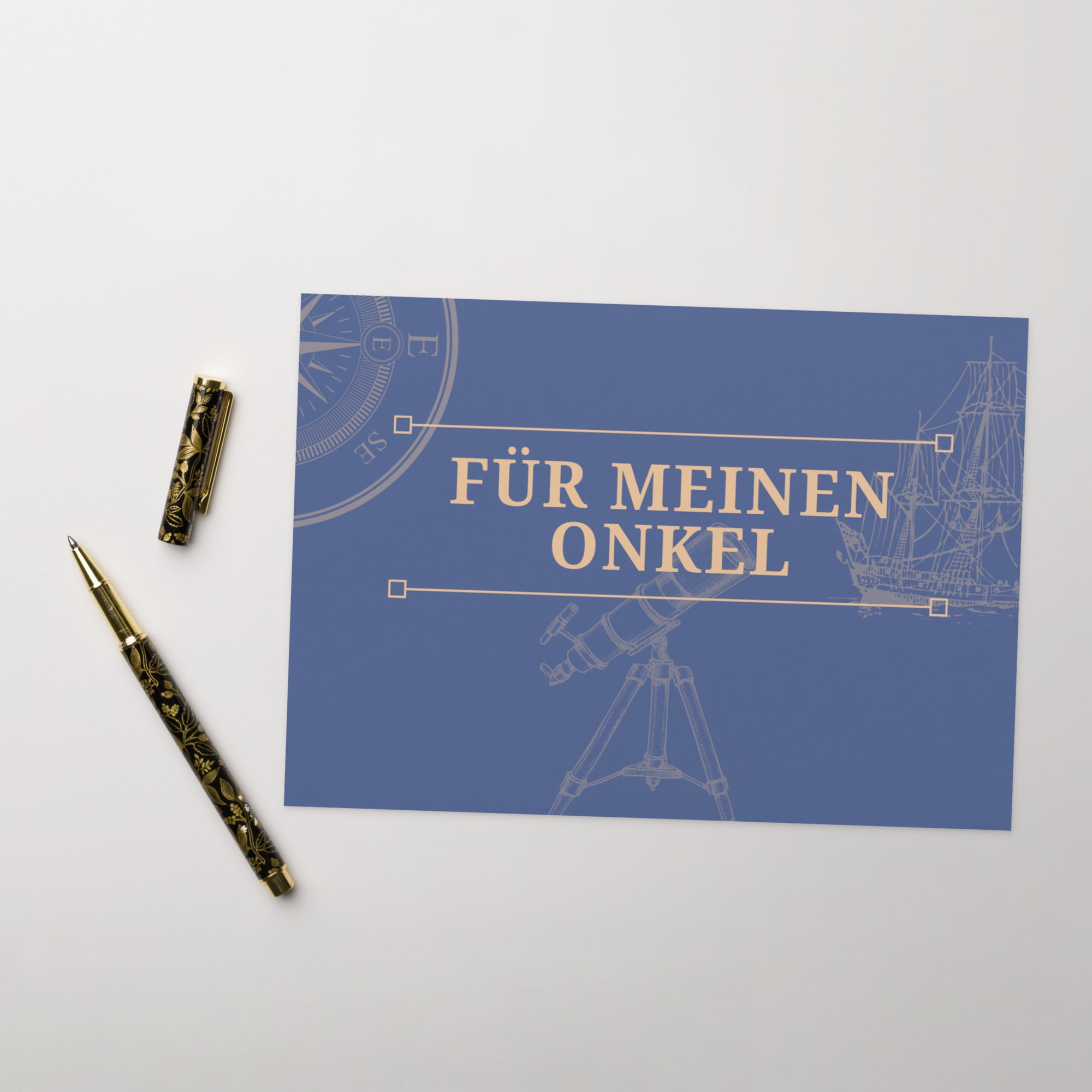Für meinen onkel Greeting card